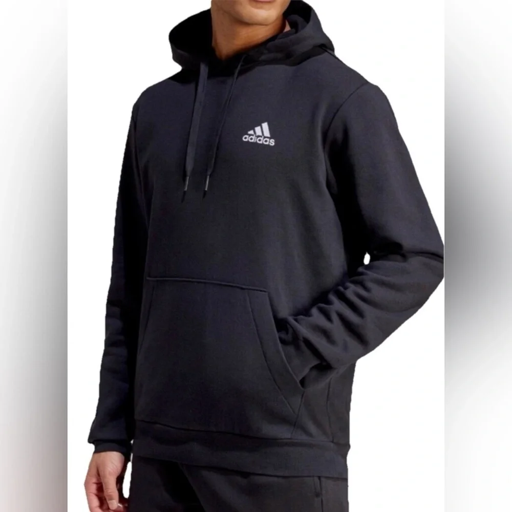 NWT Adidas Feel Cozy Fleece Hoodie Sweatshirt New Size Small $50